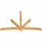 Ekena Millwork Alberta Rough Sawn Timber Gable Bracket, Western Red Cedar, 96"W x 64"H x 4"D x 4"F, 16/12 Pitch GBW096X64X0404ALB00RWR - alternate 4